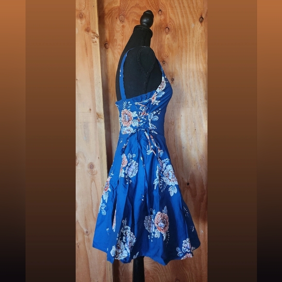 Bailey Blue Floral Dress BUY1 GET1 FREE - Picture 2 of 6